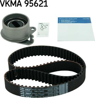 SKF VKMA 95621 - Комплект ремня ГРМ autodnr.net