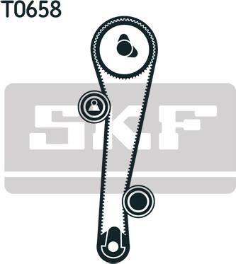 SKF VKMA 95655 - Комплект ремня ГРМ avtokuzovplus.com.ua