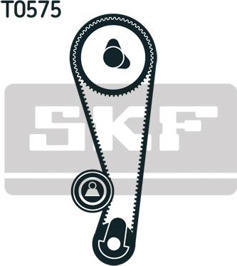 SKF VKMA 97505 - Комплект реміньролики autocars.com.ua