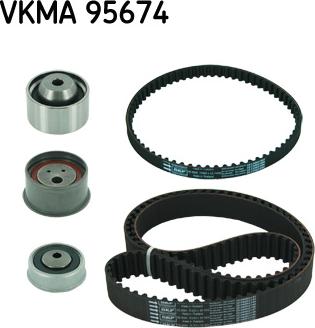 SKF VKMA 95674 - Комплект ремня ГРМ autodnr.net