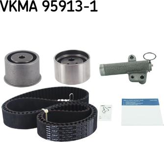 SKF VKMA 95913-1 - Комплект ремня ГРМ autodnr.net