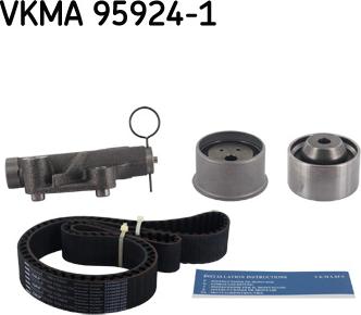 SKF VKMA 95924-1 - Комплект ремня ГРМ autodnr.net