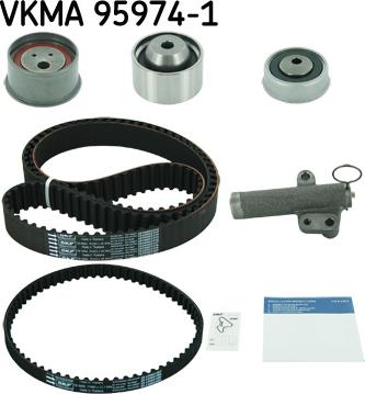 SKF VKMA 95974-1 - Комплект ремня ГРМ autodnr.net