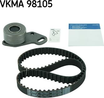SKF VKMA 98105 - Комплект ременя ГРМ autocars.com.ua