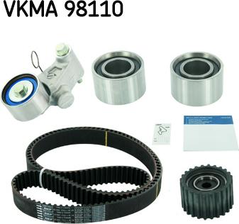 SKF VKMA 98110 - Комплект ременя ГРМ autocars.com.ua