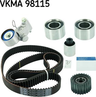 SKF VKMA 98115 - Комплект ременя ГРМ autocars.com.ua