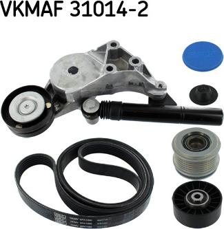 SKF VKMAF 31014-2 - Поликлиновый ременный комплект autodnr.net