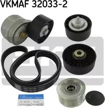 SKF VKMAF 32033-2 - Поликлиновый ременный комплект autodnr.net