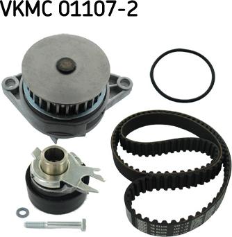 SKF VKMC 01107-2 - Водяной насос + комплект зубчатого ремня autodnr.net