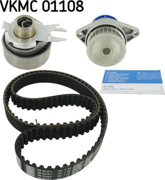 SKF VKMC 01108 - Водяной насос + комплект зубчатого ремня autodnr.net