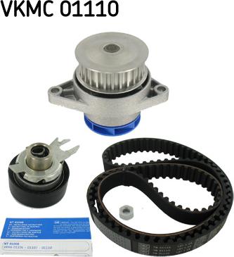 SKF VKMC 01110 - Водяной насос + комплект зубчатого ремня autodnr.net