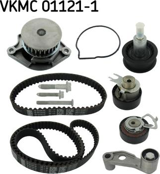 SKF VKMC 01121-1 - Водяной насос + комплект зубчатого ремня autodnr.net