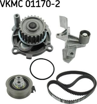 SKF VKMC 01170-2 - Водяний насос + комплект зубчатого ременя autocars.com.ua