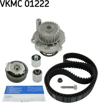 SKF VKMC 01222 - Водяной насос + комплект зубчатого ремня autodnr.net