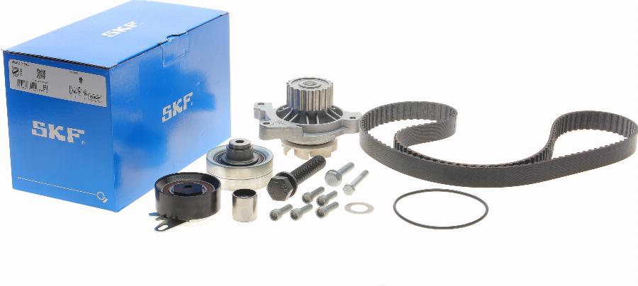 SKF VKMC 01244 - Водяний насос + комплект зубчатого ременя autocars.com.ua