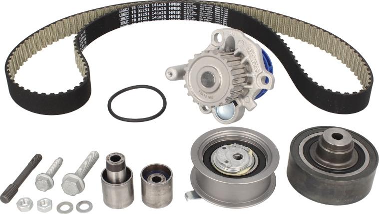 SKF VKMC 01251 - Водяний насос + комплект зубчатого ременя autocars.com.ua