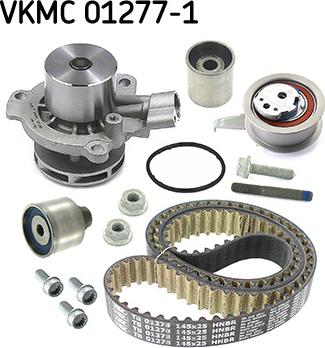 SKF VKMC 01277-1 - Водяной насос + комплект зубчатого ремня autodnr.net