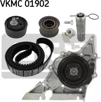 SKF VKMC 01902 - Водяной насос + комплект зубчатого ремня autodnr.net