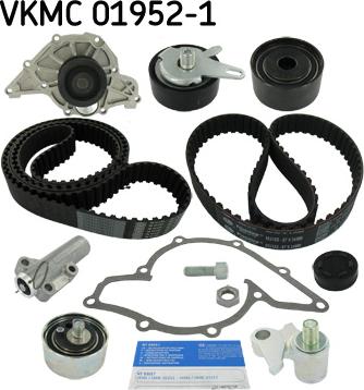 SKF VKMC 01952-1 - Водяной насос + комплект зубчатого ремня autodnr.net