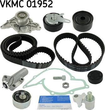 SKF VKMC 01952 - Водяной насос + комплект зубчатого ремня autodnr.net