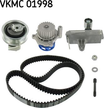 SKF VKMC 01998 - Водяной насос + комплект зубчатого ремня autodnr.net