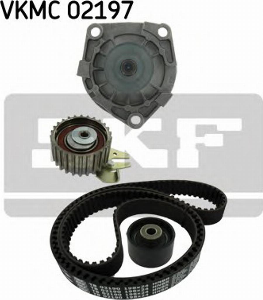 SKF VKMC02197 - Водяной насос + комплект зубчатого ремня autodnr.net