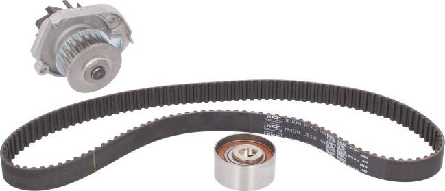 SKF VKMC 02206-2 - Водяний насос + комплект зубчатого ременя autocars.com.ua