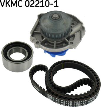 SKF VKMC 02210-1 - Водяной насос + комплект зубчатого ремня autodnr.net