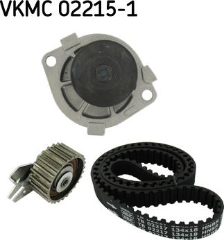 SKF VKMC 02215-1 - Водяной насос + комплект зубчатого ремня autodnr.net