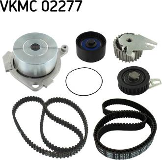 SKF VKMC 02277 - Водяний насос + комплект зубчатого ременя autocars.com.ua