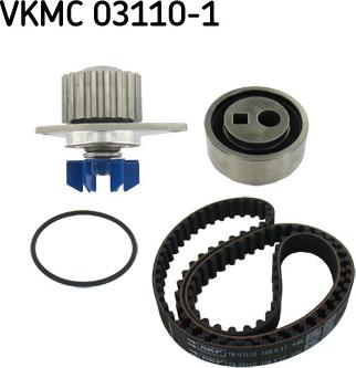 SKF VKMC 03110-1 - Водяной насос + комплект зубчатого ремня autodnr.net