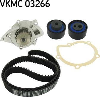 SKF VKMC 03266 - Водяной насос + комплект зубчатого ремня autodnr.net