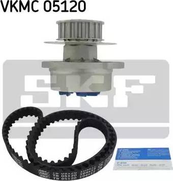 SKF VKMC 05120 - Водяной насос + комплект зубчатого ремня autodnr.net