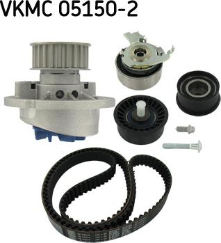 SKF VKMC 05150-2 - Водяной насос + комплект зубчатого ремня avtokuzovplus.com.ua