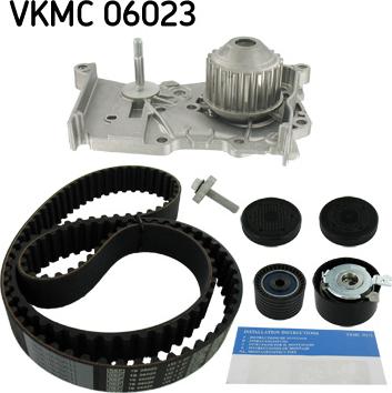 SKF VKMC 06023 - Водяной насос + комплект зубчатого ремня avtokuzovplus.com.ua