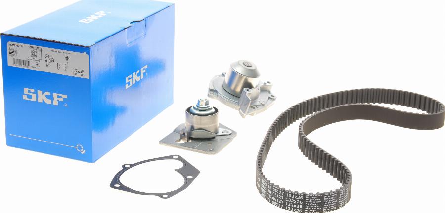 SKF VKMC 06127 - Водяний насос + комплект зубчатого ременя autocars.com.ua