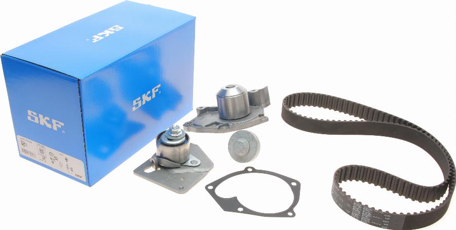 SKF VKMC 06129 - Водяной насос + комплект зубчатого ремня avtokuzovplus.com.ua