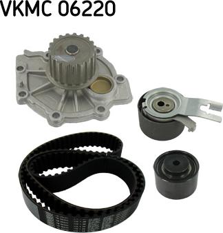 SKF VKMC 06220 - Водяной насос + комплект зубчатого ремня autodnr.net