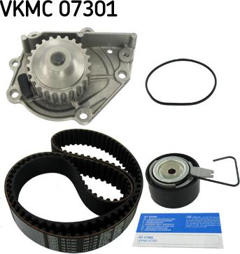 SKF VKMC 07301 - Водяной насос + комплект зубчатого ремня autodnr.net