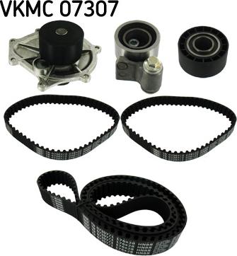 SKF VKMC 07307 - Водяной насос + комплект зубчатого ремня autodnr.net