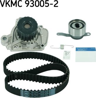 SKF VKMC 93005-2 - Водяной насос + комплект зубчатого ремня autodnr.net