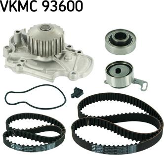 SKF VKMC 93600 - Водяний насос + комплект зубчатого ременя autocars.com.ua
