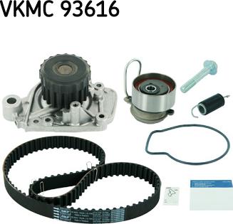 SKF VKMC 93616 - Водяной насос + комплект зубчатого ремня autodnr.net