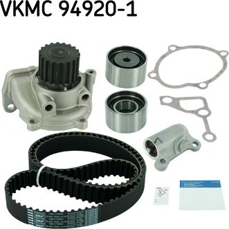 SKF VKMC 94920-1 - Водяной насос + комплект зубчатого ремня avtokuzovplus.com.ua