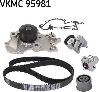 SKF VKMC 95981 - Водяной насос + комплект зубчатого ремня autodnr.net