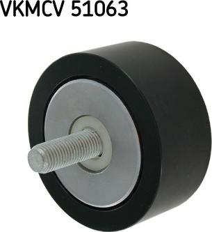 SKF VKMCV 51063 - Паразитний / провідний ролик, поліклиновий ремінь autocars.com.ua