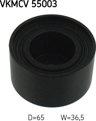 SKF VKMCV 55003 - Паразитний / провідний ролик, поліклиновий ремінь autocars.com.ua