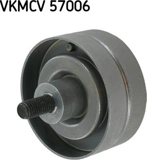 SKF VKMCV 57006 - Паразитний / провідний ролик, поліклиновий ремінь autocars.com.ua