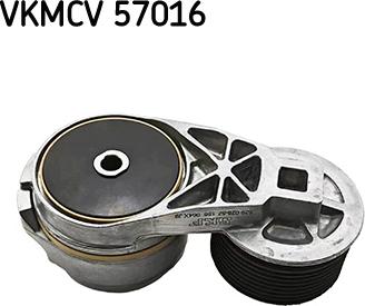 SKF VKMCV 57016 - Натяжитель, поликлиновый ремень avtokuzovplus.com.ua