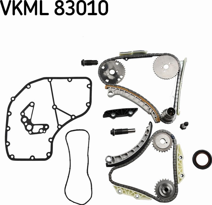 SKF VKML 83010 - Комплект цепи привода распредвала autodnr.net